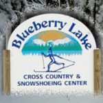 Blueberry Lake sign