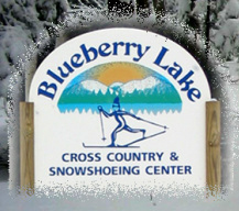 Blueberry Lake sign